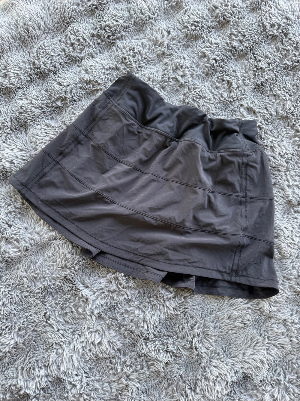 lululemon athletica Charcoal Gray Athletic Skort